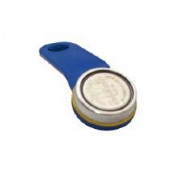 Magnetchip-Schlüssel blau